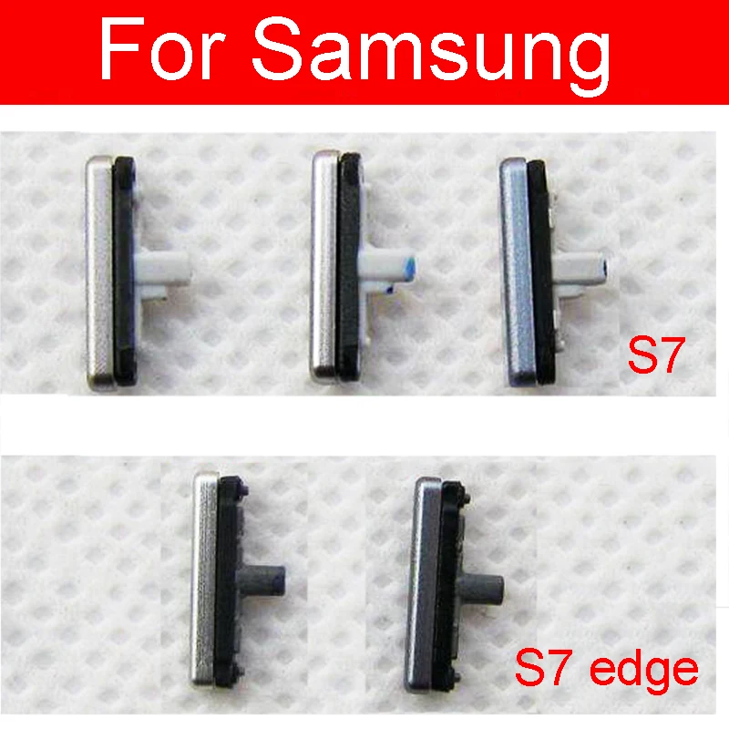 

For Samsung Galaxy S7 G930 G930F S7 Edge G935 G935F Volume Power On Off Key Side Button Flex Cable Replacement Parts