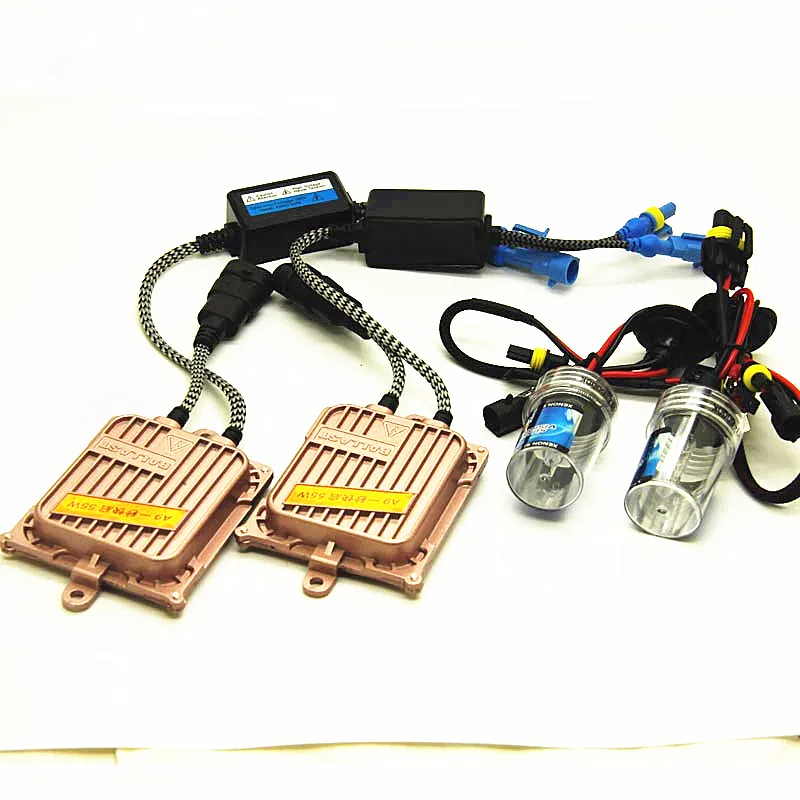 Ксеноновый комплект HID H7 H1 H3 12 В 55 Вт H4 H8 H9 H11 880 881 4300K 6000K 8000K 10000K|Лампы для
