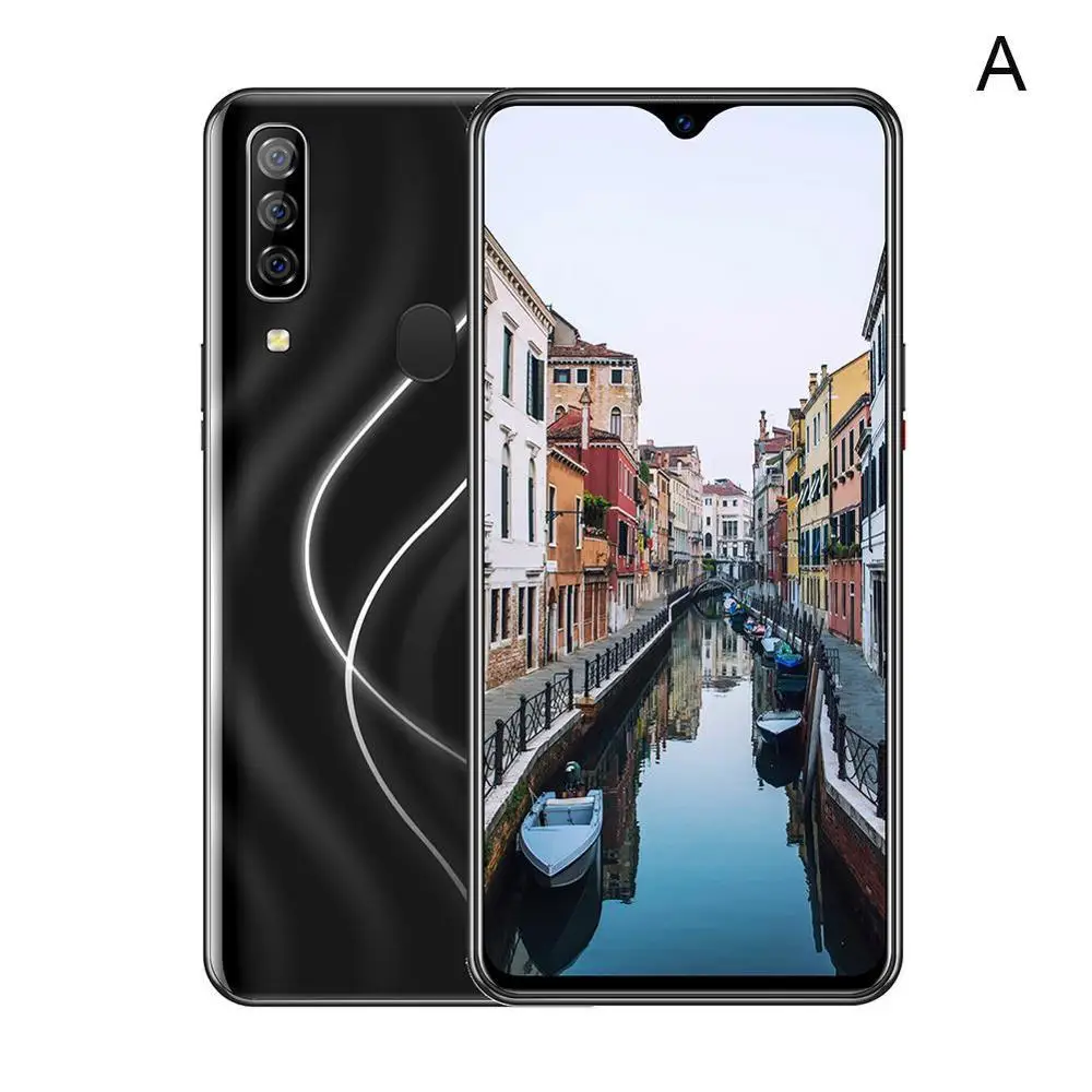 black Новые смартфоны A70 Pro, 6 ГБ ОЗУ, 128 Гб ПЗУ, мобильные телефоны, Android 9,1, Распознавание отпечатков пальцев, разблокированные 6,7 HD+ 720x1560 мобильные телефоны - Цвет: black