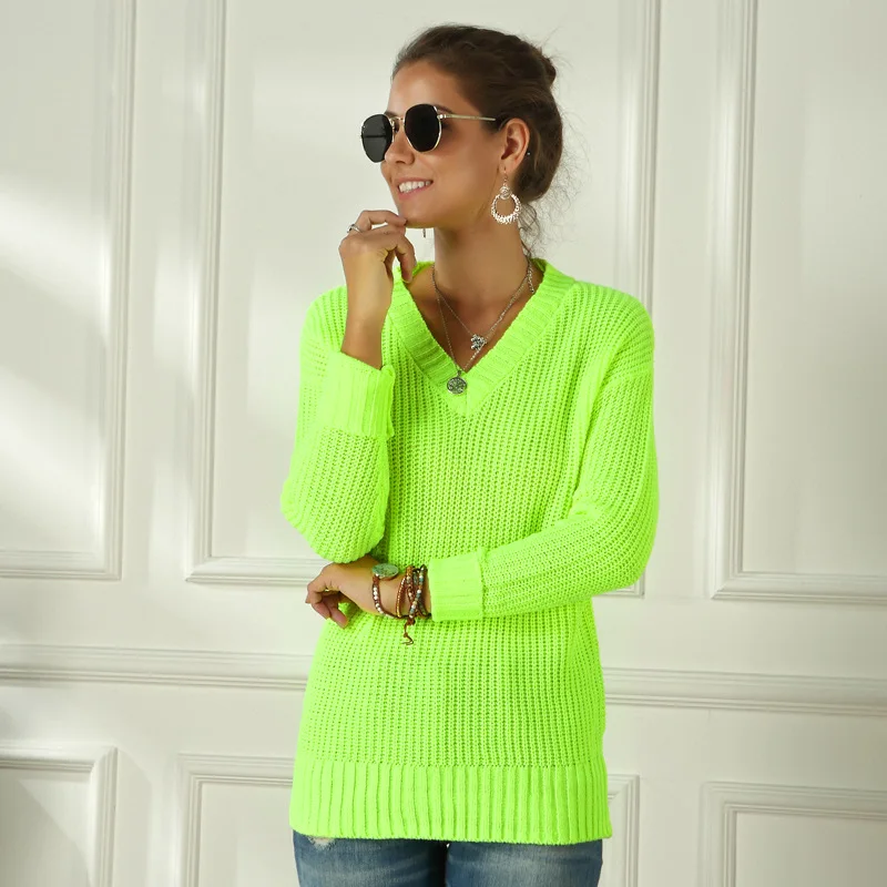 Thick Sweater Knit Fluorescent 