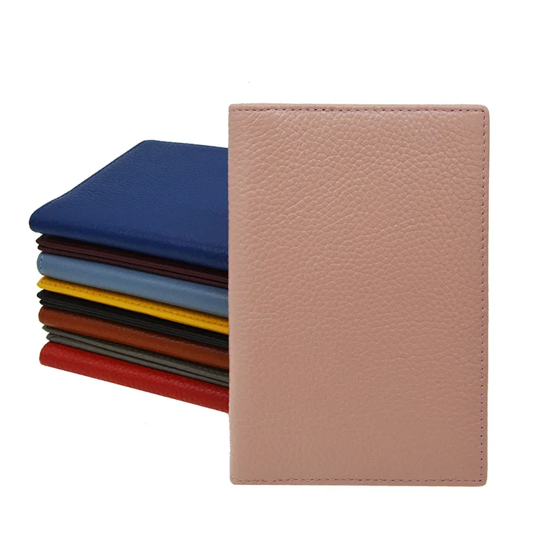여권 지갑에 대한 100%  가죽 여권 홀더 부드러운 캔디 컬러 케이스 암소 가죽 커버