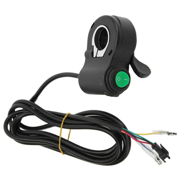 Gruppo di controllo della velocità dell'acceleratore dell'acceleratore del  pollice della bici elettrica universale 12V-99V con pulsante per bici  elettrica - AliExpress