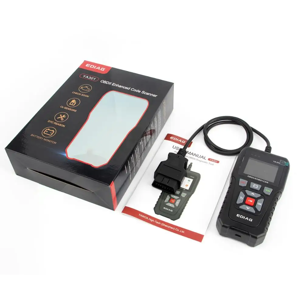 Диагностический сканер EDIAG OBDII/EOBD PK Launch CR3008 Konnwei KW850 устройство для чтения кодов