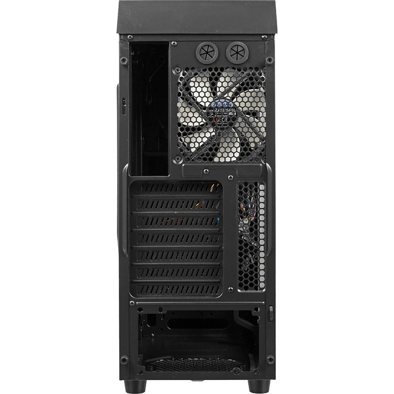 Корпус Zalman R1 черный без БП ATX 1x80mm 1x92mm 3x120mm 2xUSB2.0 1xUSB3.0 audio door bott PSU