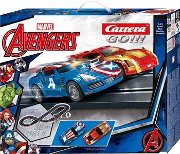 

Carrera 20062473 track slot GO!!! -The Avengers - 3,6 m