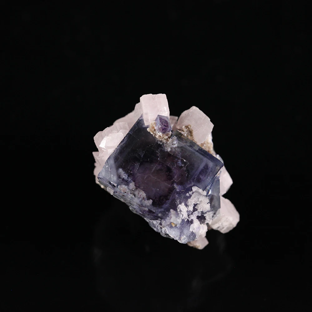 43 г натуральный фиуорит кальцит слюда Минеральные Кристаллы образцы формы Яо Ган