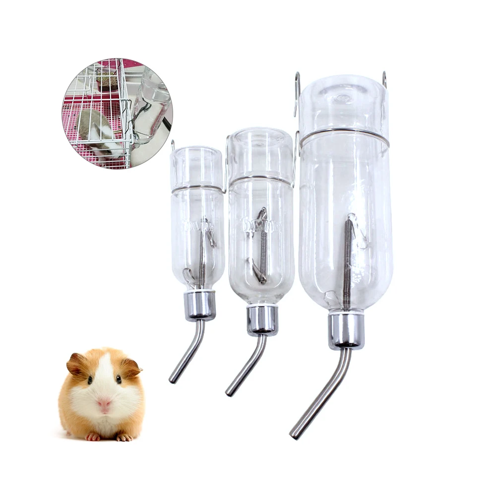 Бутылка для поилка кошек и хомяков Rabbit Guinea Pig дозатор домашних животных маленьких