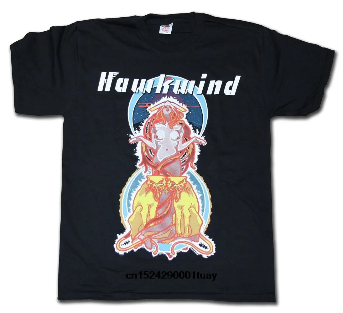 Details About HAWKWIND 'Space Ritual' T-shirt |