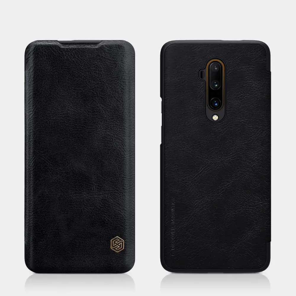 

Leather Case For Oneplus 7T Pro NILLKIN Qin Series Wallet Flip Cover Case For Oneplus 7T Pro Leather Case 7 T Pro Phone Cover