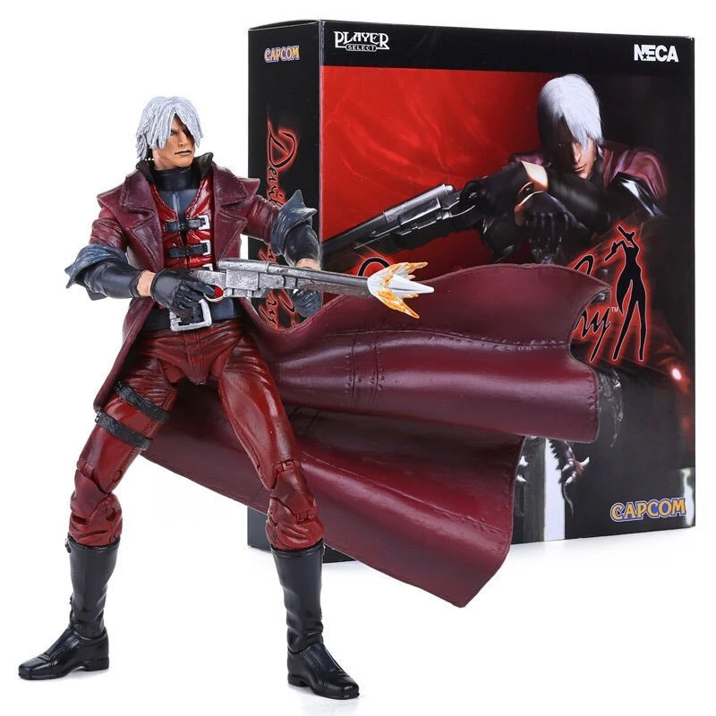 NECA 7 дюймовая экшн фигурка дьявола Мэй Плач сын Данте Спартанский ПВХ Модель