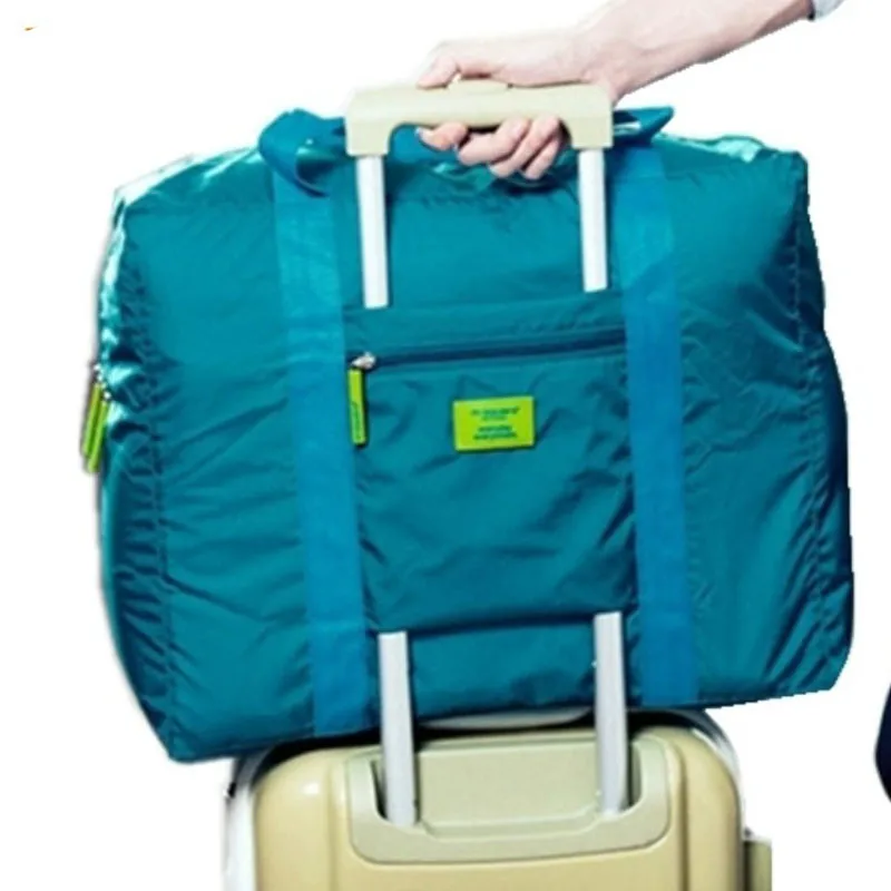 Портативная складная сумка для багажа нейлоновые дорожные сумки большой емкости Одежда Упаковка Кубики движение вещевой мешок