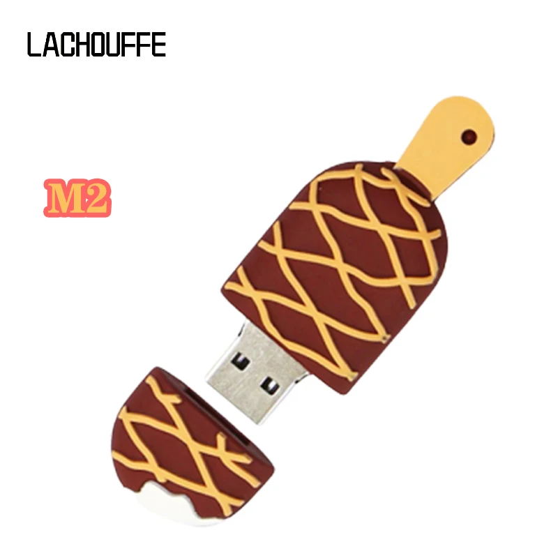 Модель мороженого, USB флеш-накопитель, 64 ГБ, 32 ГБ, 16 ГБ, 8 ГБ, 4 Гб, usb 2,0, карта памяти, милая флешка, флэш-диск