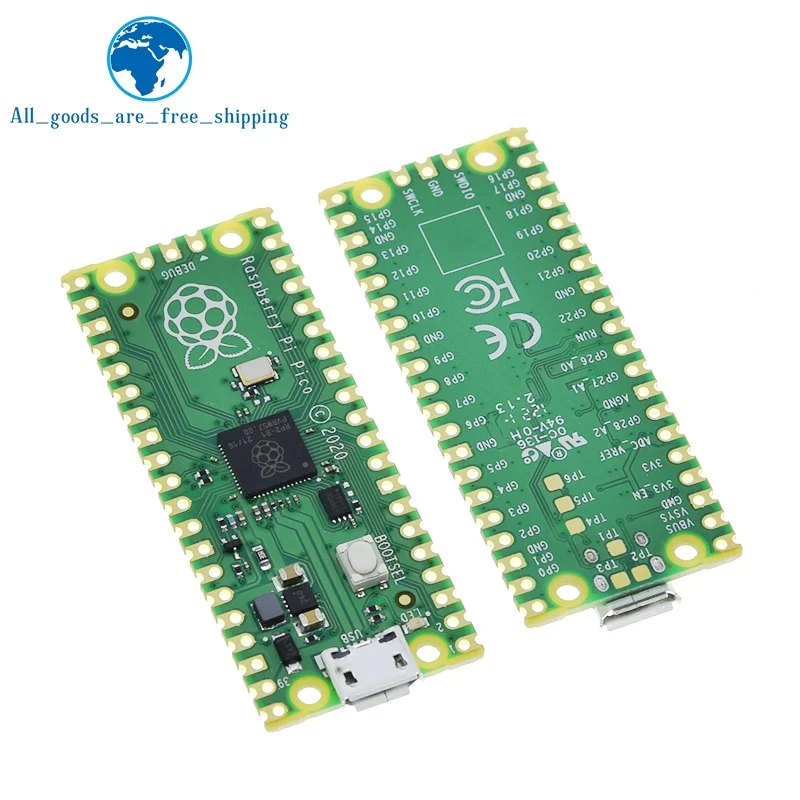 Макетная плата для микроконтроллера Raspberry Pi Pico RP2040 двухъядерный процессор ARM Cortex