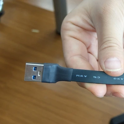 Ленточный кабель USB плоский EMI Экранирование FPC расширение кабеля USB 3,0 90 градусов разъем вверх и вниз 5 см-3 м длина настройки