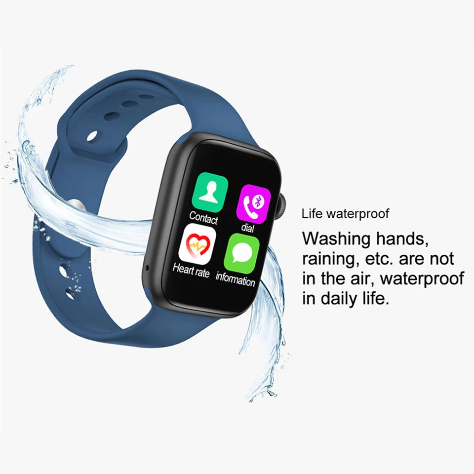 IWO 10 Lite Смарт часы серии 4 Водонепроницаемый Bluetooth Вызов спортивные SmartWatch 44 мм MTK2502 для Android IOS PK IWO 8 9 10 11