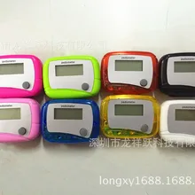 Электронный шагомер/ЖК-шагомер/шагомер с одной функцией/простая связь шагомер счетчик для занятий спортом