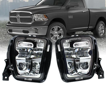 

1pair 48w Fog light Lamp Assembly LED Passing driving lamp For Dodge Ram 1500 Pickup 2013 2014 2015 2016 2017
