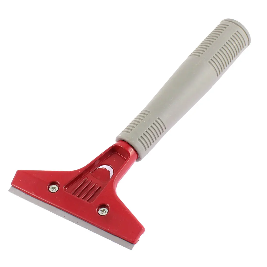 Uxcell 19cm 10cm 자동차 차량 트럭 자동차 창 클리너 플라스틱 코팅 손잡이 금속 블레이드 러프 아이스 스노우 스크레이퍼 그레이 레드 블랙