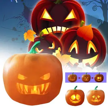 

Halloween Talking Animated Pumpkin Projector Speaker 3-In-1 Halloween Decoration Kids Toy Gift Funny Pumpkin Speaker Home Decor