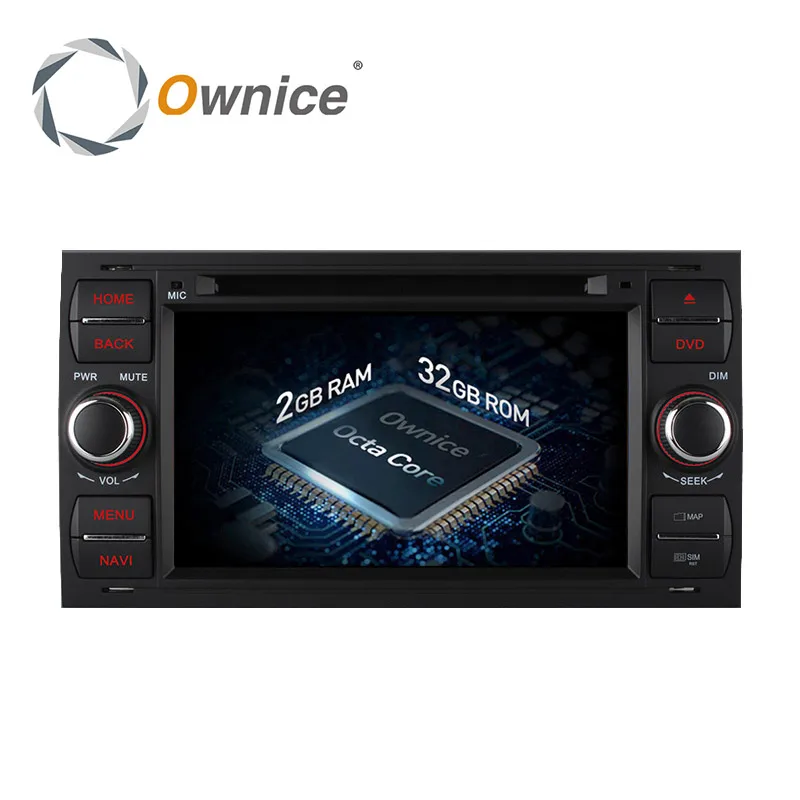 Ownice 4G SIM LTE Android 6 0 Восьмиядерный 32G ROM автомобильный DVD GPS Радио для Ford Mondeo S max Focus C MAX