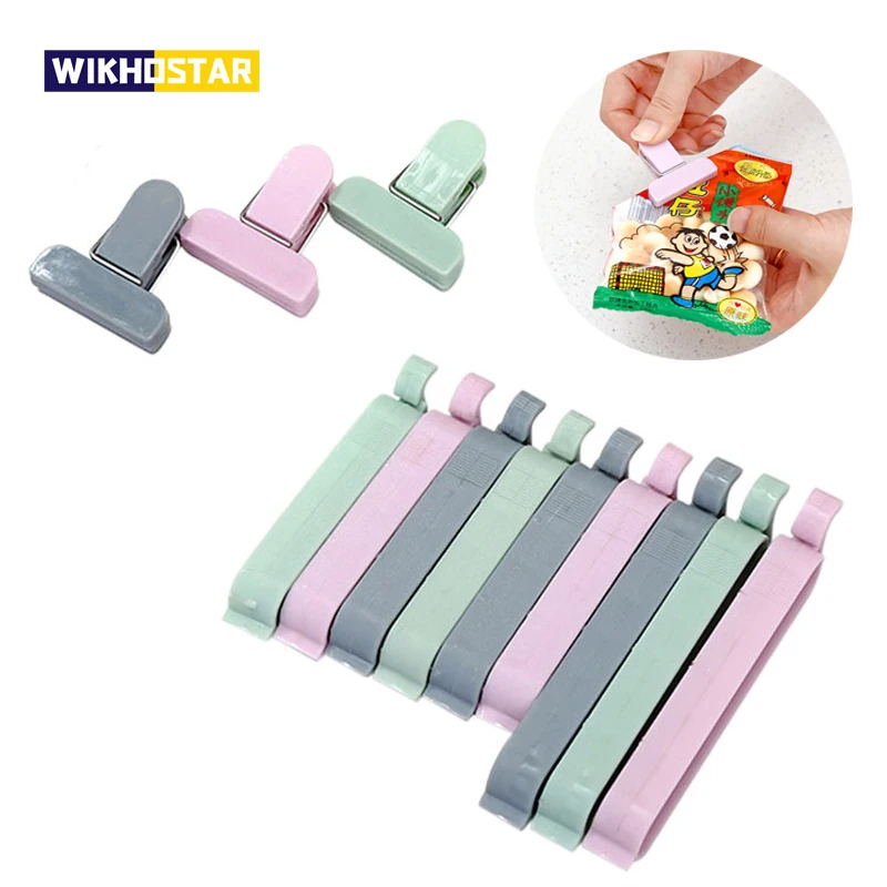 Sealing Clips 12Pcs/set Plastic Sealing Clips Food Storage Bag Clips