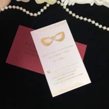 100 шт Индивидуальная свадебная открытка RSVP, свадебные аксессуары