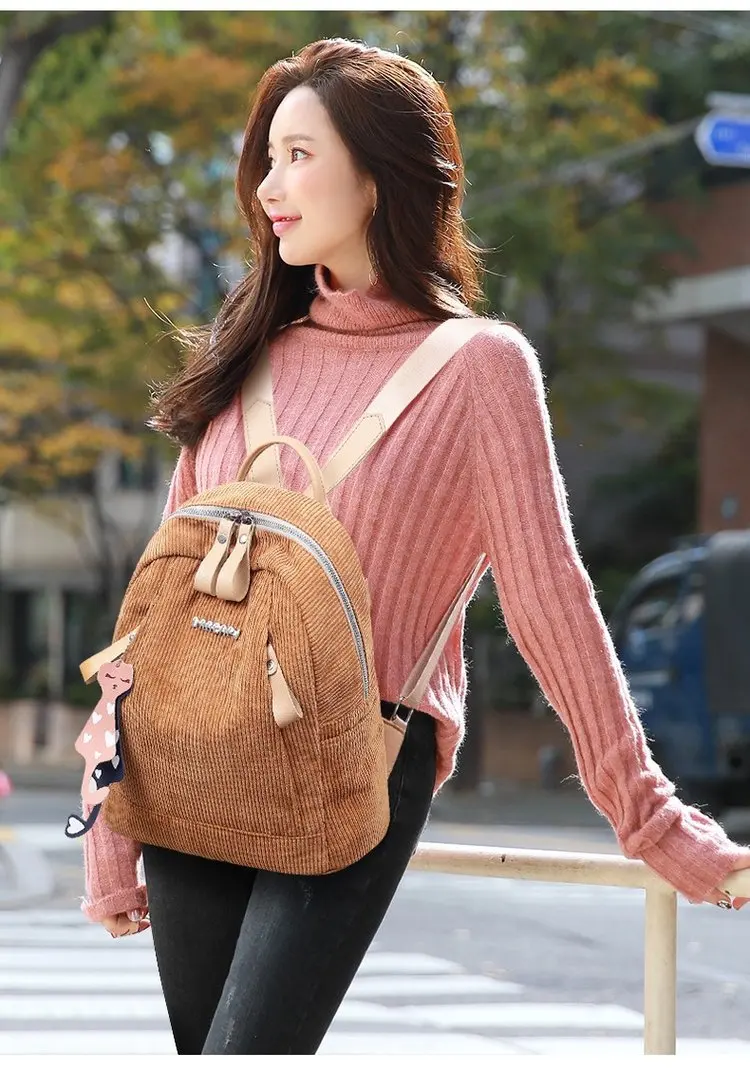 New Style Japanese And South Korean Style Pendant Cat Shoulder WOMEN'S Bag Manufacturers Wholesale Cross Border for Amoy Supply