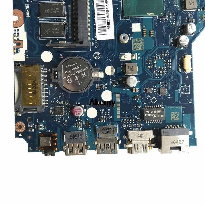 LA-D562P материнская плата Laotop для lenovo Ideapad 110-15ISK, оригинальная материнская плата 4G-RAM 4405U Pentium cpu
