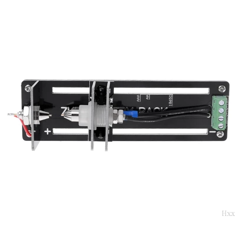 

New 4 Wire Battery Resistance Capacity Test Testing Stand Cell Holder For 18650 26650 21700 AAA