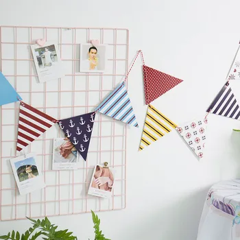 

Ins Wind Creative Birthday Party Girls Room Decorated with Small Pendants Background Wall Decorations