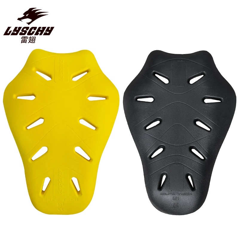 

LYSCHY Motorcycle Jacket CE Level 2 Protection Back Protective Gear Riding Cloth Built-in Removable Spine Protective Gear