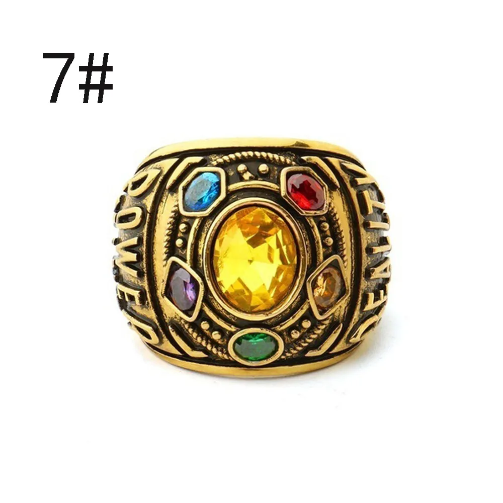 Силовое кольцо Infinity Wars бижутерия мужское с надписью Модное Новое Фирменное
