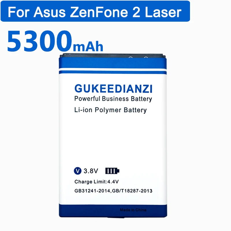 Аккумулятор GUKEEDIANZI C11P1501 для телефона ASUS ZenFone 2 Laser Selfie ZE550KL ZE601KL Z00LD Z011D ZD551KL Z00UD ZE600KL +