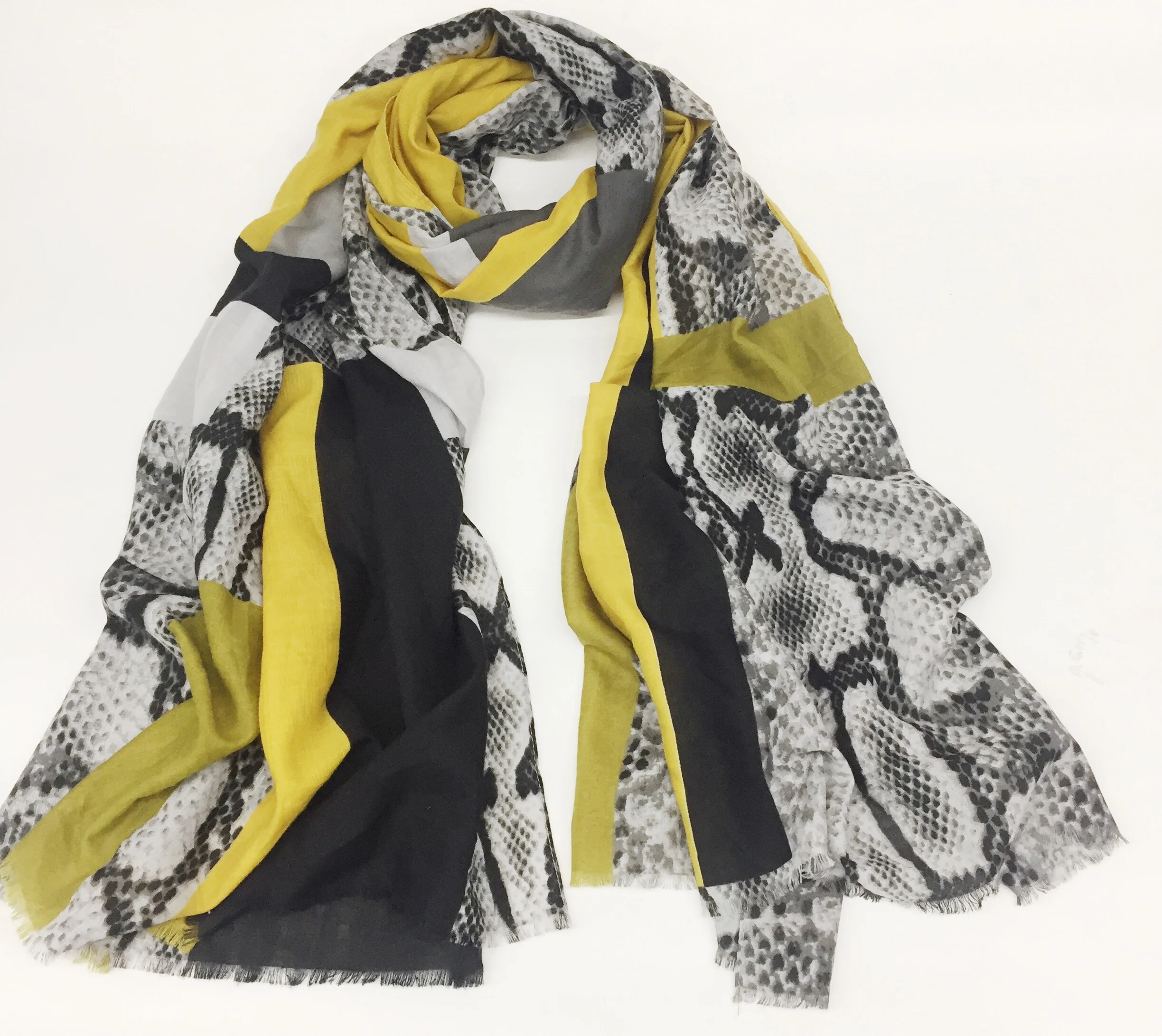 

2019 модные потертые шарфы со змеиным принтом, шали, Длинный мягкий шарф с леопардовым принтом, хиджаб, 6 цветов, бесплатная доставка