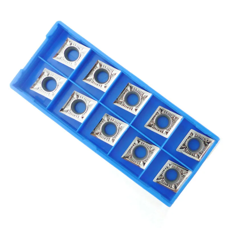 

10pcs KORLOY CCGT120408-AK H01 Carbide Inserts Cutter End Mill CNC Tool Supply