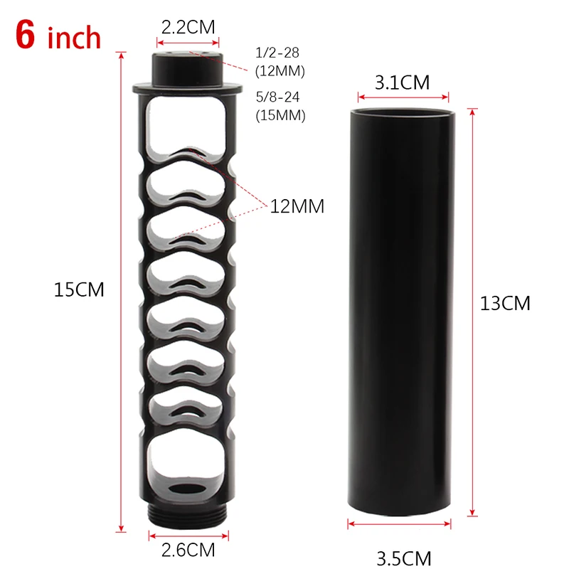 1/2 20 28 5/8 24 6inch small big 10 дюймов с одинарным сердечником Алюминий топливный фильтр