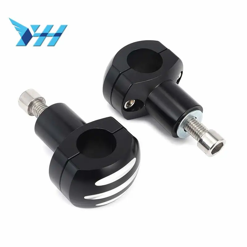 Мотоцикл " 25 мм Край Cut руль стояк зажим для Bobber Chopper Cruiser Touring на заказ