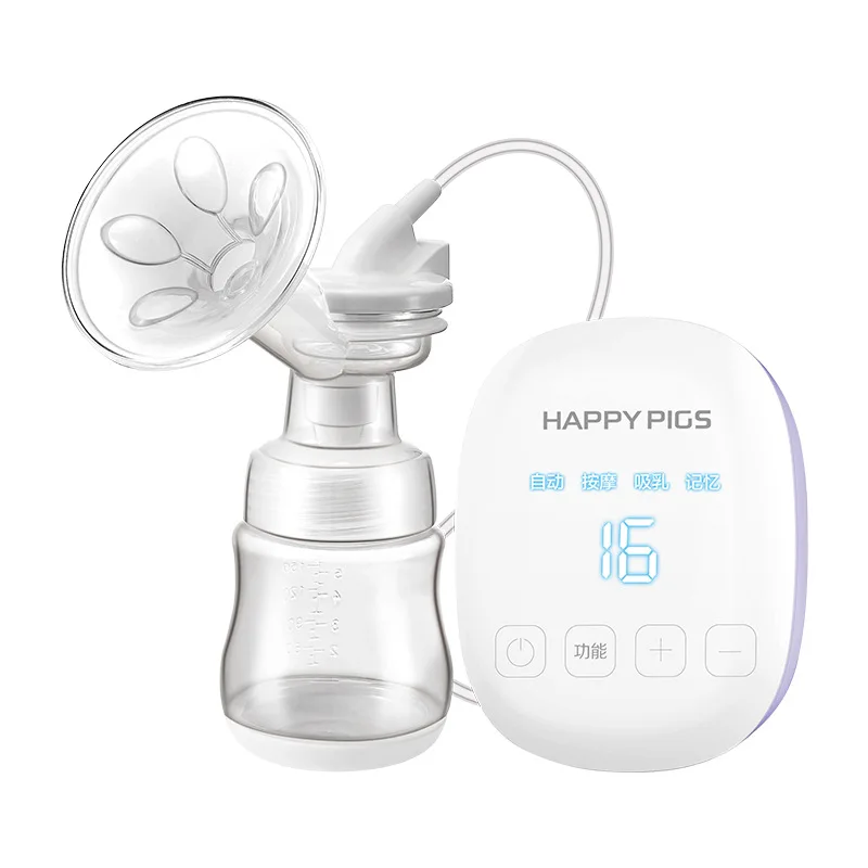 

Smart Chargeable Lithium Portable Electric Breast Pump Large Suction 16 File Mute Automatic Breast Pump