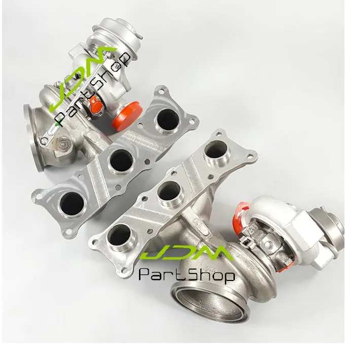 

Billet 6+6 17T Twin Turbochargers TD04L 07031+07051 For BMW E90 E92 E93 135i 335i N54 700HP Turbo