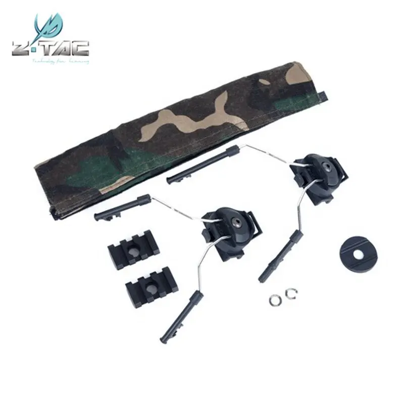 Z Tactical Softair Peltor гарнитура Comtac Шлем Адаптер Набор Ztac Airsoft Comtac I II Военные Аксессуары для наушников Z046