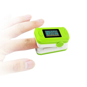

Household Health Care OLED Display Fingertip Pulse Oximeter, Blood Oxygen SpO2 Respiration Rate oximetro monitor