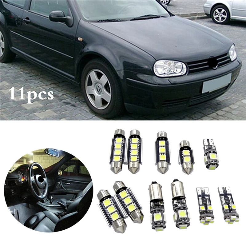 

11 светодиодный т. посылка лампы для автомобилей VW Golf MK4 GTI Jetta 1999-2005