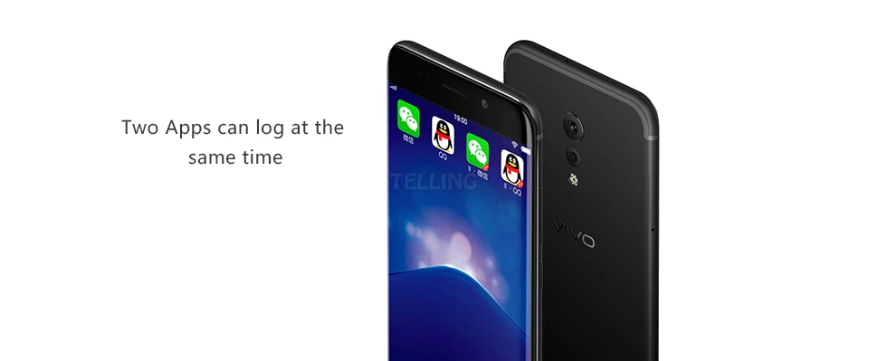 Original 3D Curvy Vivo Xplay 6 Xplay6 Mobile Phone 4G LTE Android 6.0 Snapdragon 820 6G+64 2K Screen Camera Cell Phone