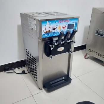 

2020 popular High quality 110 / 220V table instant ice cream rolls machine ice cream machine soft serve 1200W