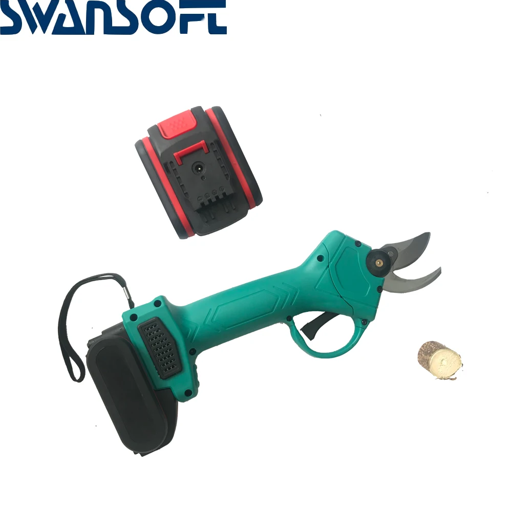 

30 cutting diameter Professional portable electric pruning shears battery powered pruners for vineyard orchards agriculyure