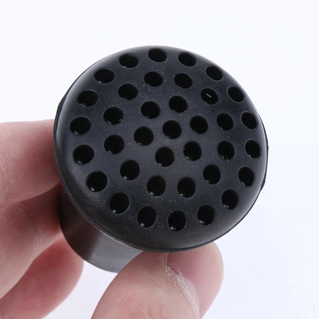 4Pcs Antiskid  Rubber Tip End Caps Ferrules Trekking Pole Cover Hiking Walking Stick Cane Pad for Travel Outdoor