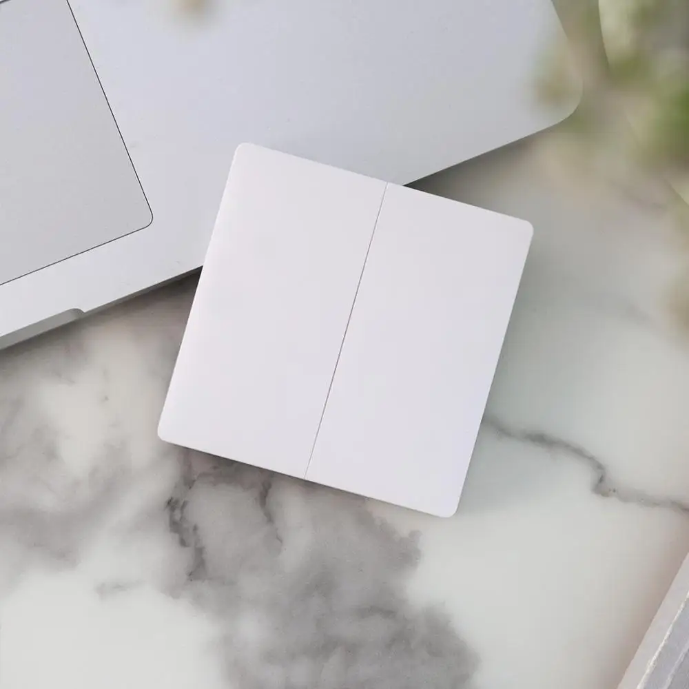 Умный переключатель Aqara с дистанционным управлением ZiGBee wifi беспроводной ключ настенный выключатель работает с приложением mi jia mi Home