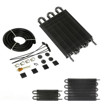 

4/6/8 Row Aluminum Alloy Universal Radiator Gearbox Oil-cooled Gearbox Remote Transmission Cooler
