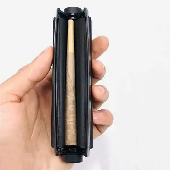 

Portable Cigarette Rolling Machine 110mm Joint Cone Plastic Manual Tobacco Roller Manual Maker Tools Rolling Accessories