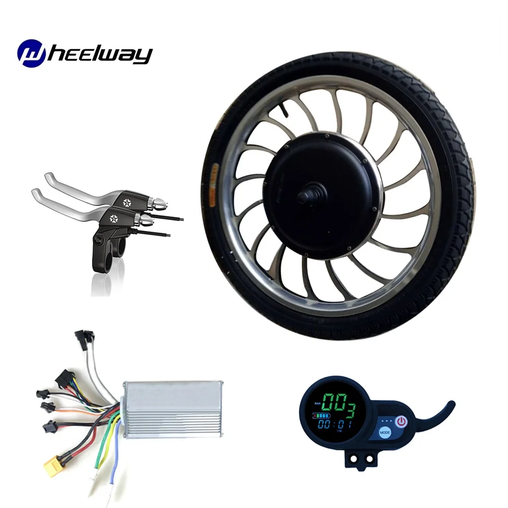 20 дюймов 36V48V1000W комплект электрического двигателя контроллер ЖК дисплей
